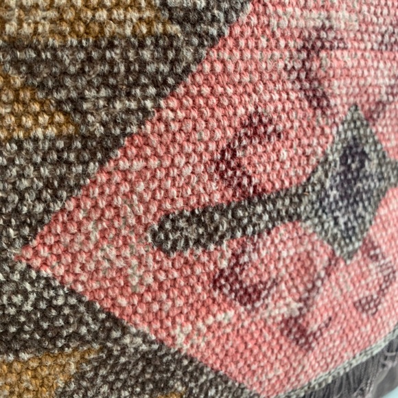 Last 1 New Boho Leather Shoulder Bag wFringe - Picture 2 of 9